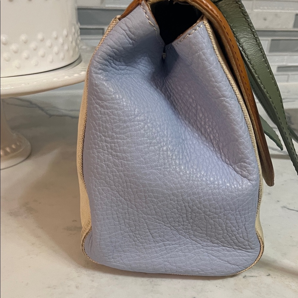 Fendi Silvana Leather and Canvas Two way bag. - Picture 9 of 16